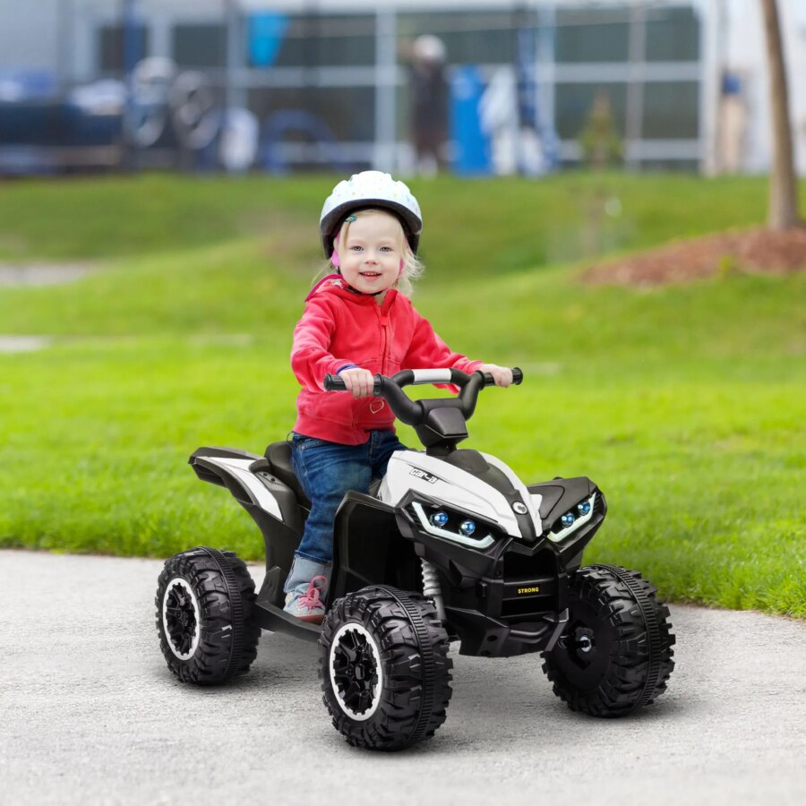 Barnfyrhjuling – 12V med LED Tuta och 2 Motorer – bild 3 av 4