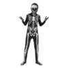 Barnkostym Halloween Skelett med Huva
