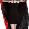 Vampyrkappa Halloween – Svart och Röd