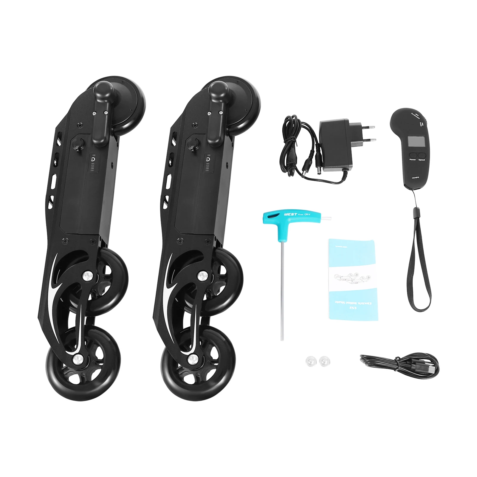 Rullskridskor Elektriska med Fjärrkontroll