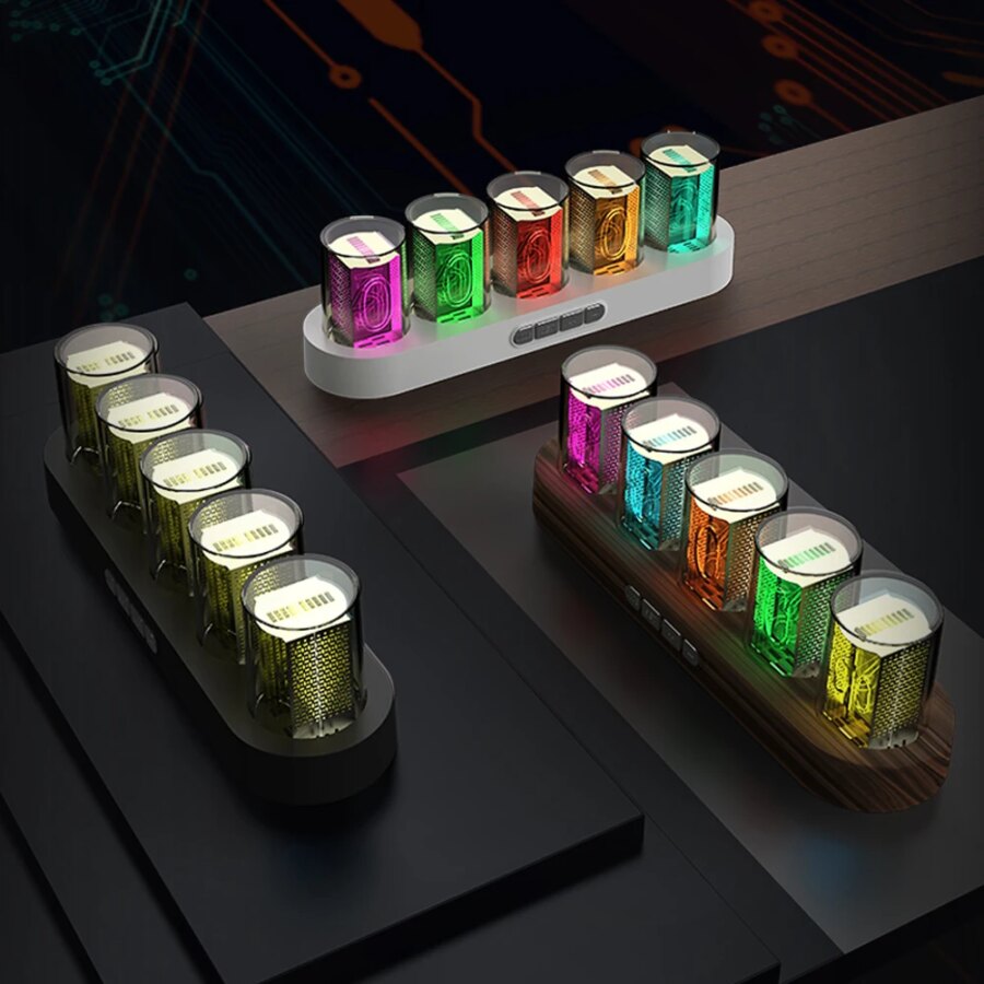 Klocka Digital RGB LED med Färgskiftning – bild 5 av 7