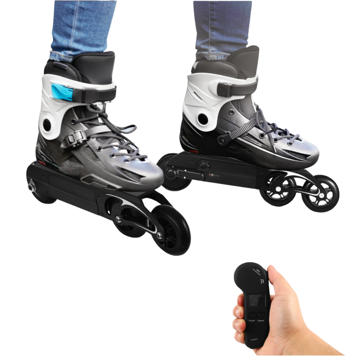 Rullskridskor Elektriska med Fjärrkontroll