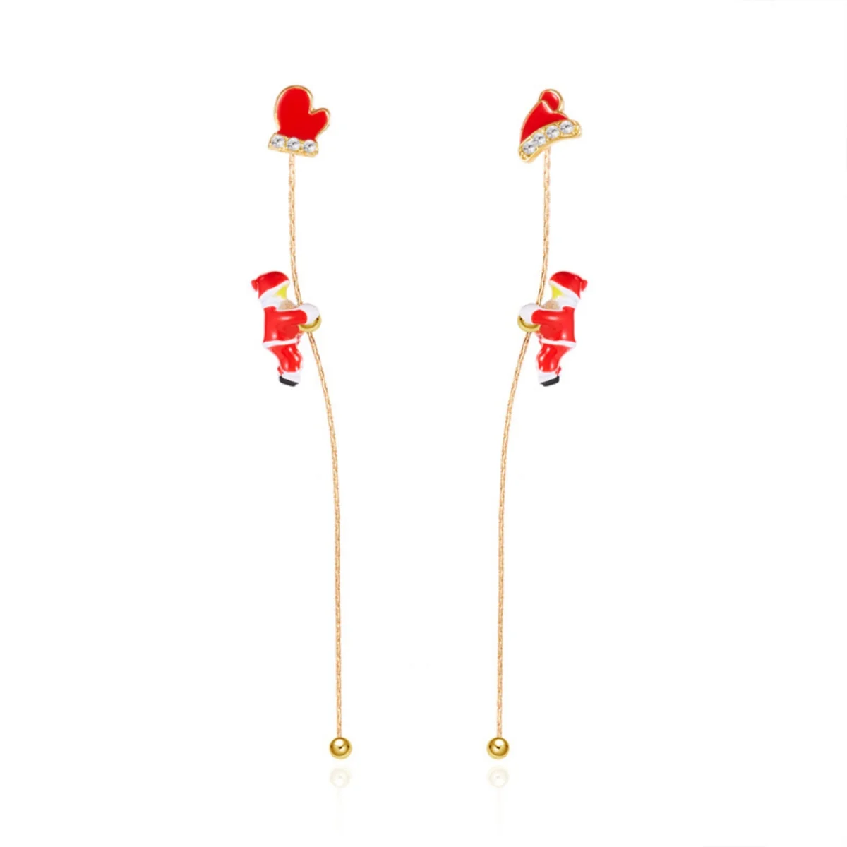 Julörhängen Klättrande Tomte