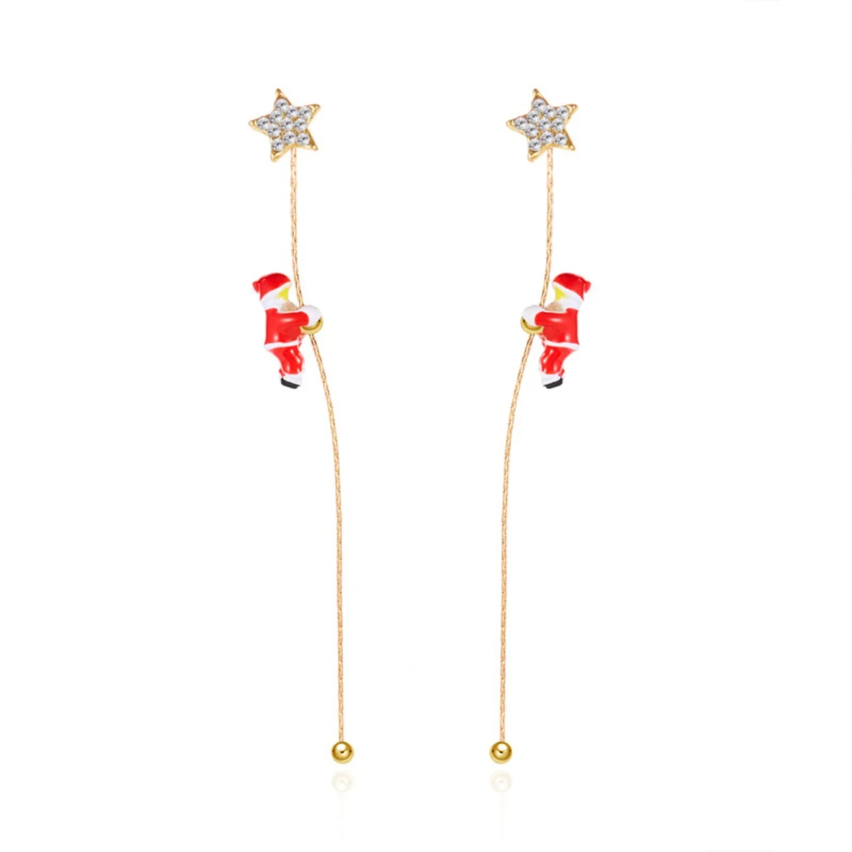 Julörhängen Klättrande Tomte