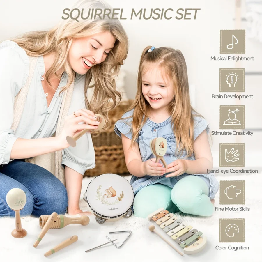 Montessori Baby Instrument Leksaker