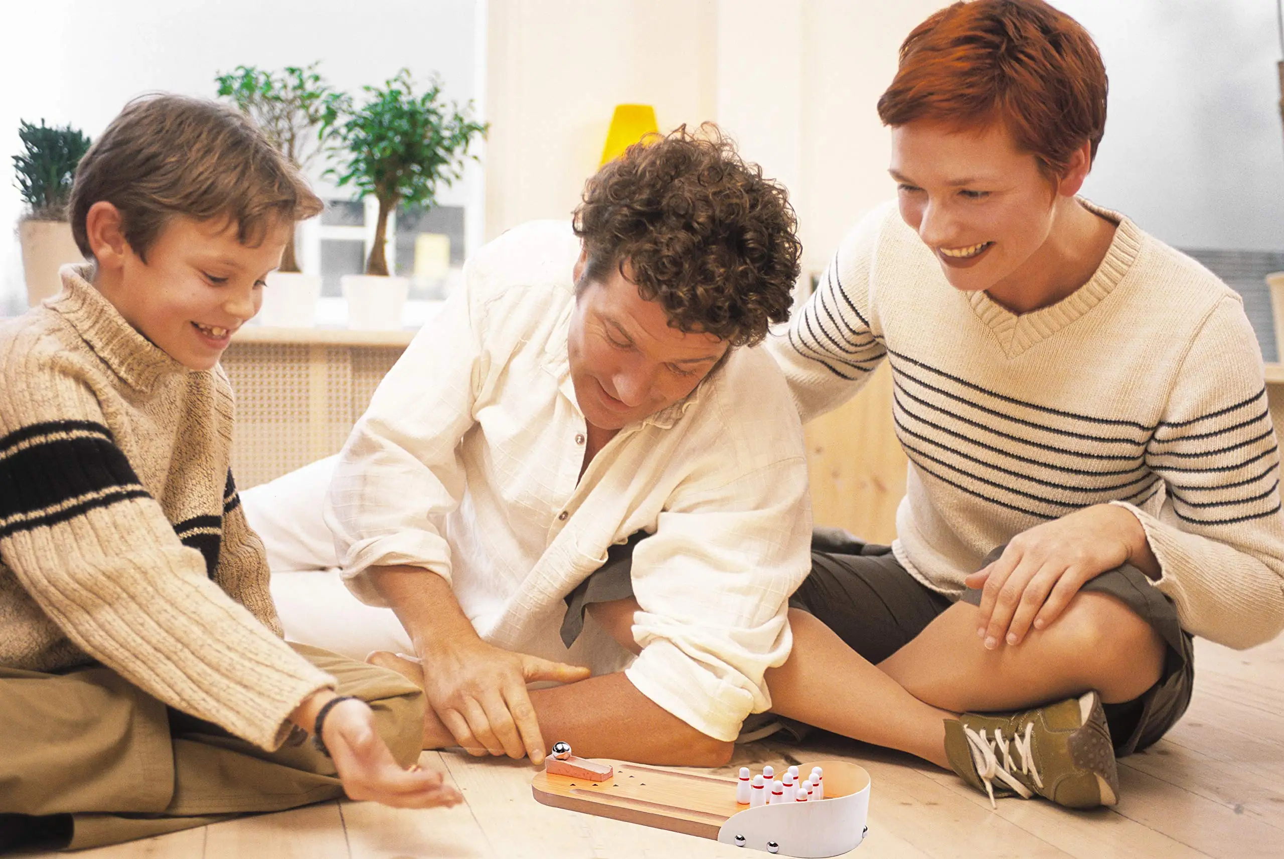 Minibowling Spel Trä 30 cm