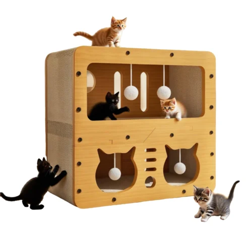 Kattkoja Klösmöbel 3-vånings - Kattkoja Klösmöbel 3-vånings