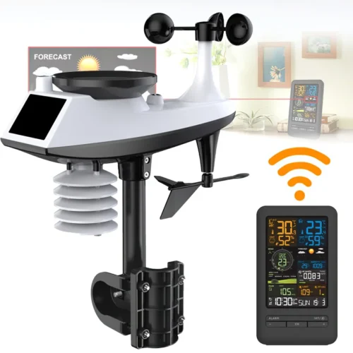 Smart Väderstation Utomhussensor - Vit