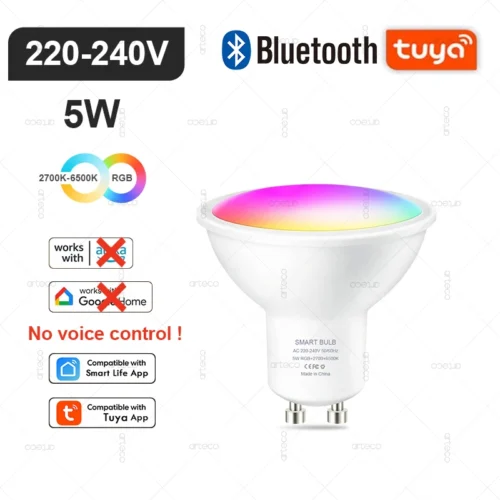 Smart LED Lampor - Bluetooth GU10 220-240V