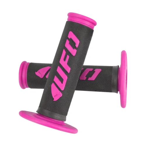 Motorcykel Handtag – Gummi Grepp - Rosa