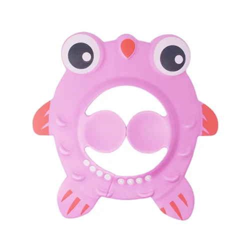 Badmössa Baby Djur Öronskydd - Rosa Fisk