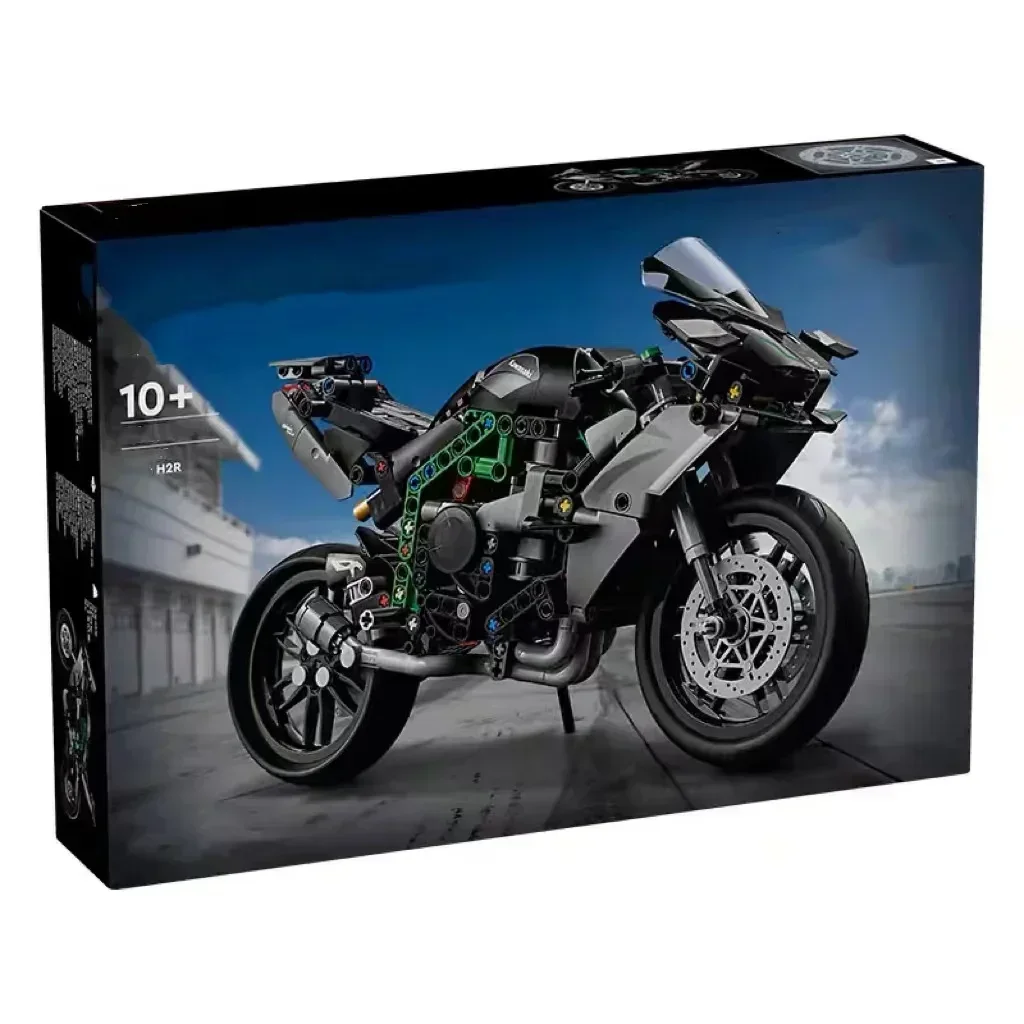 Byggsats Racingmotorcykel Block