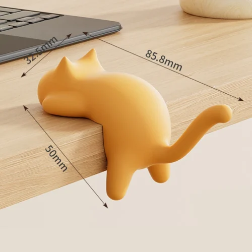 Katt Krokar Självhäftande - Gul