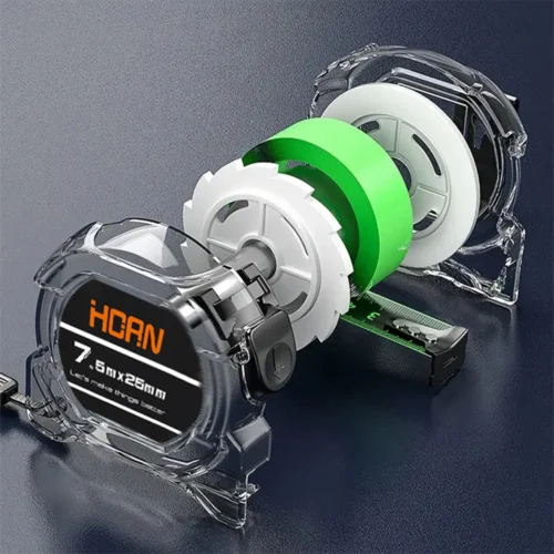 Måttband Fluorescerande 5-7.5-10m