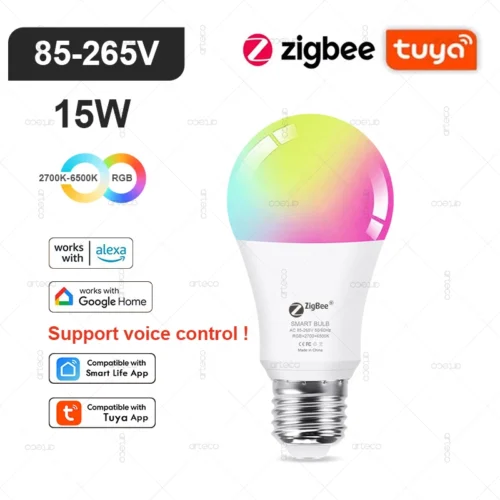 Smart LED Lampor - Zigbee E27 85-265V