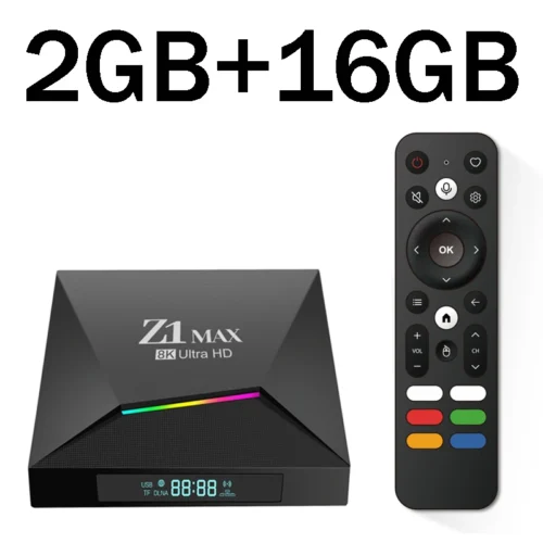 Android TV Box 4K - 2GB RAM + 16GB Lagring