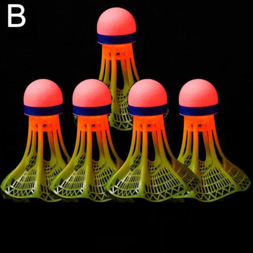 LED Badmintonbollar 1/2/5-pack - 5-pack