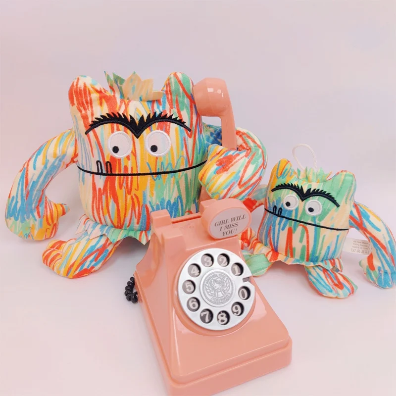 Emotion Monster Plush Mjukdjur