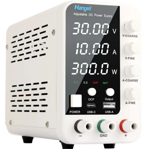 Laboratorieströmförsörjning - Vit 30V 10A (300W)