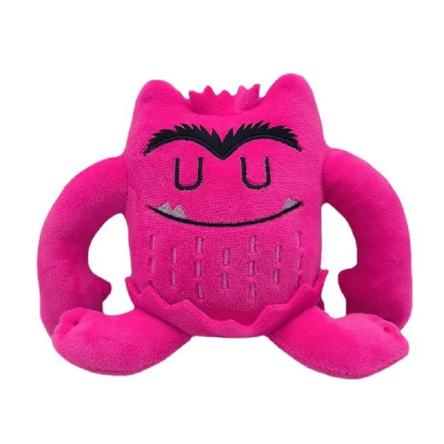 Färgmonster Mjukisdjur 6-pack