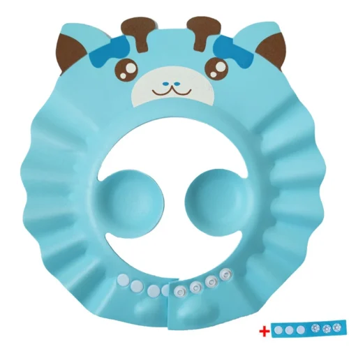 Badmössa Baby Djur Öronskydd - Blå Hjort