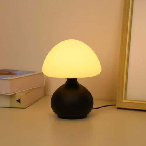 Mushroom Bordslampa - Svart