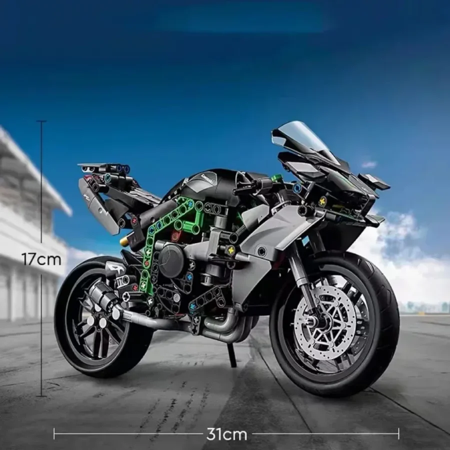 Byggsats Racingmotorcykel Block
