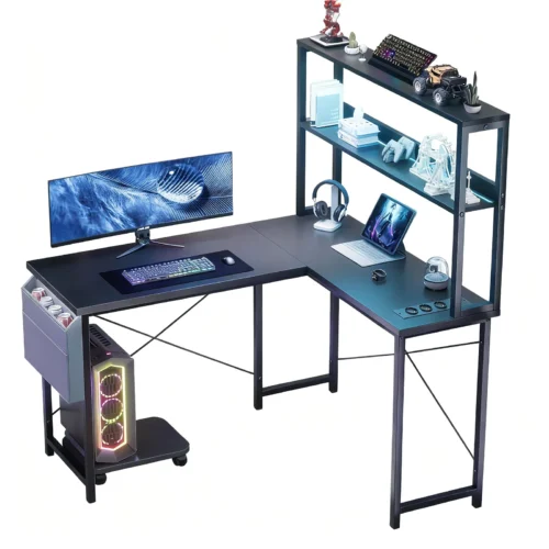 L-format Gaming Skrivbord 148cm