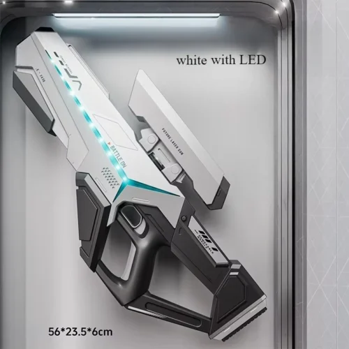 Elektrisk Vattenpistol LED - Vit