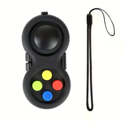 Fidget Pad Fidget Controller - Svart
