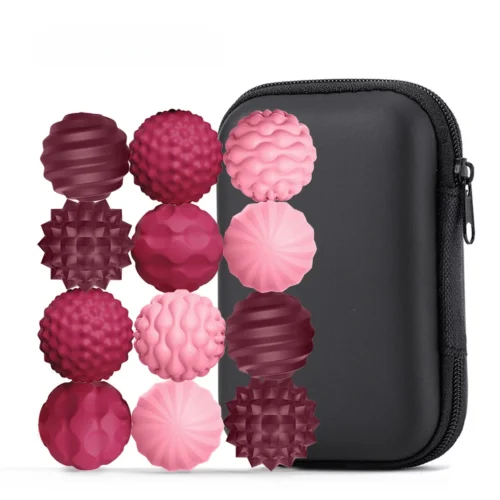 Magnetiska Stressbollar 6-12-pack - Röd – 12 st