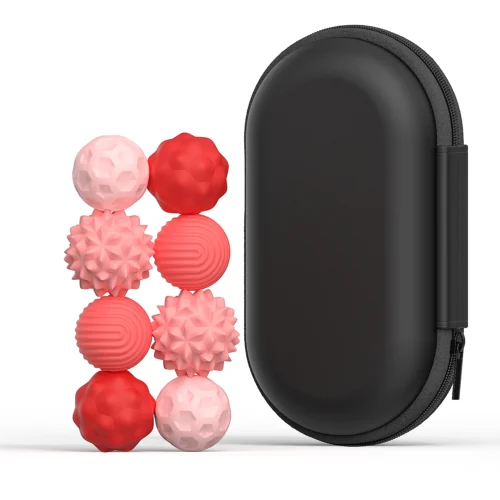 Magnetiska Stressbollar 6-12-pack - Röd 8-pack