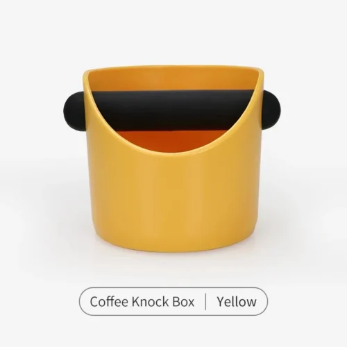 Espressobehållare Knock Box - Gul